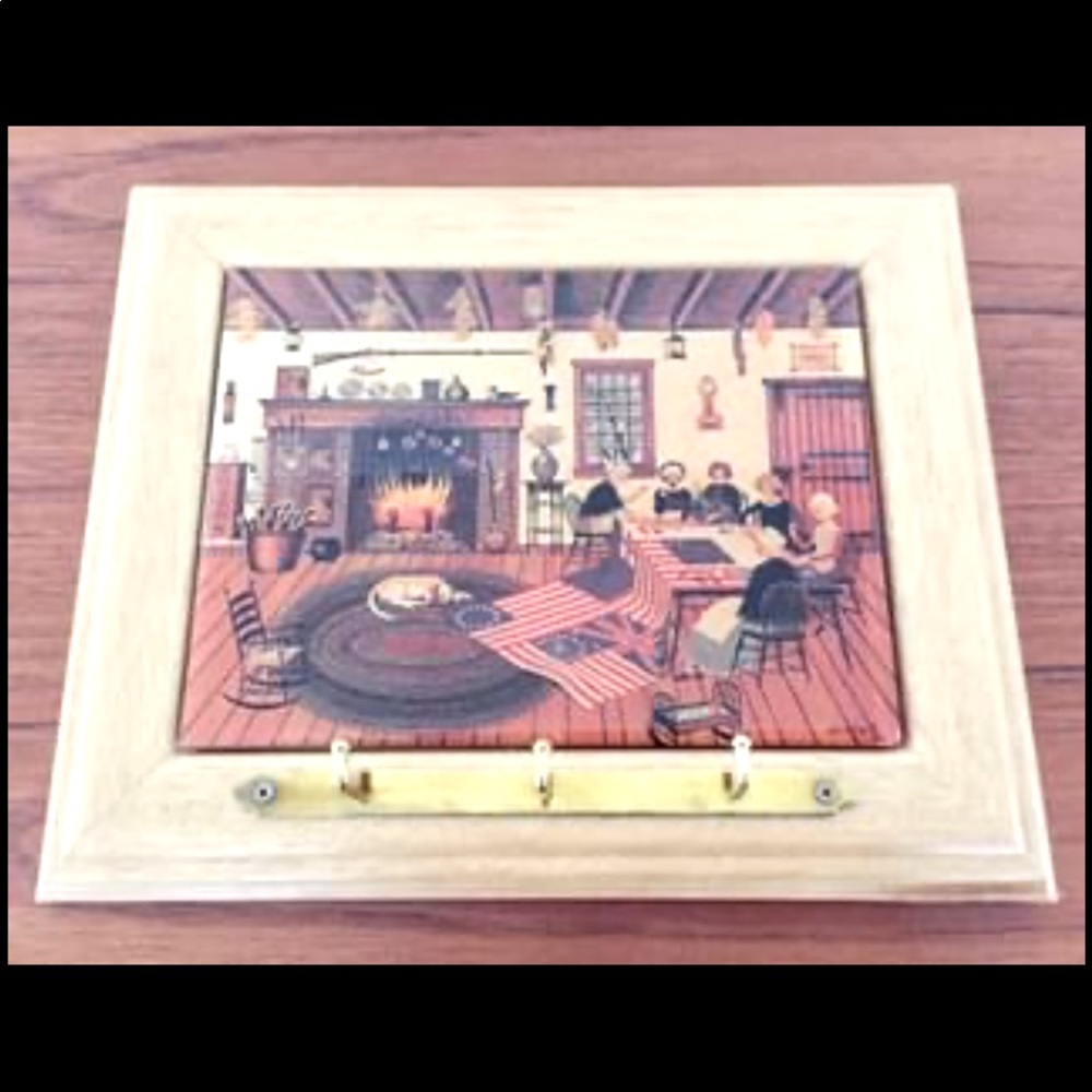 Wysocki key holder plaque “Quiltmakers”